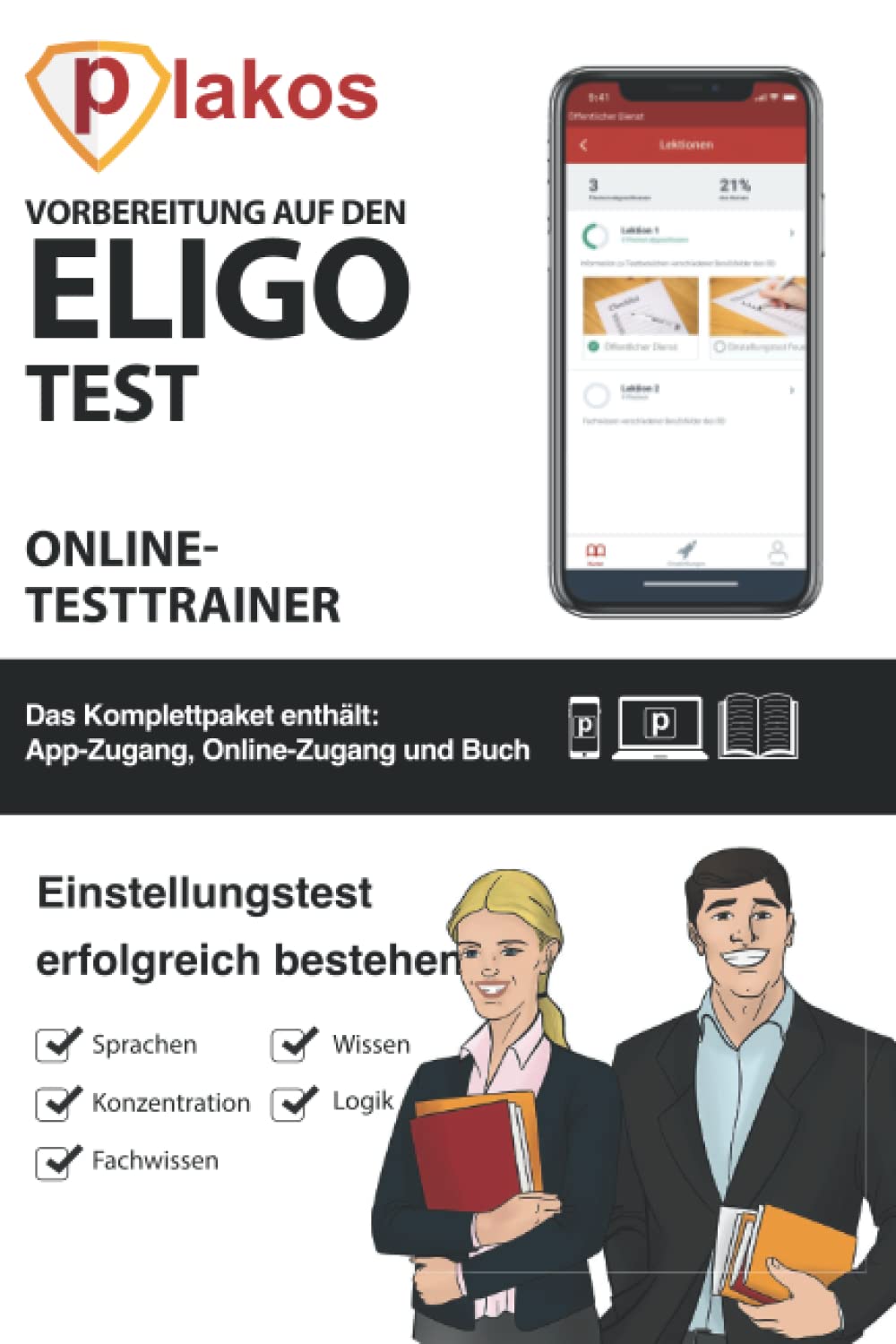 Vorbereitung auf den Eligo Test Online Testtrainer: Online-Testtraining mit zahlreichen interaktiven Übungsaufgaben und Videokursen – die perfekte Vorbereitung für den Rechtspfleger Einstellungstest Business, Finance & Career