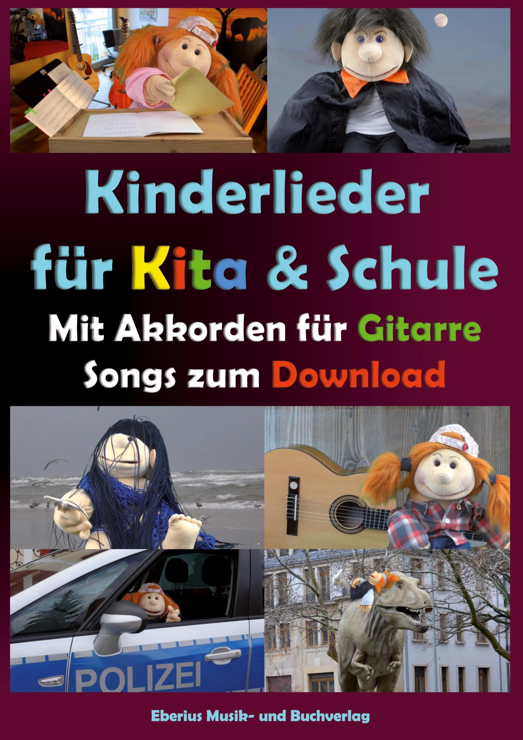 Kinderlieder für Kita & Schule mit Akkorden für Gitarre: Songs zum Download Arts & Music