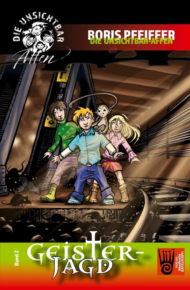 Geisterjagd: Die Unsichtbar-Affen, Band 2 (Die Unsichtbar-Affen: Großstadtkrimis für Kinder von heute) Contemporary literature