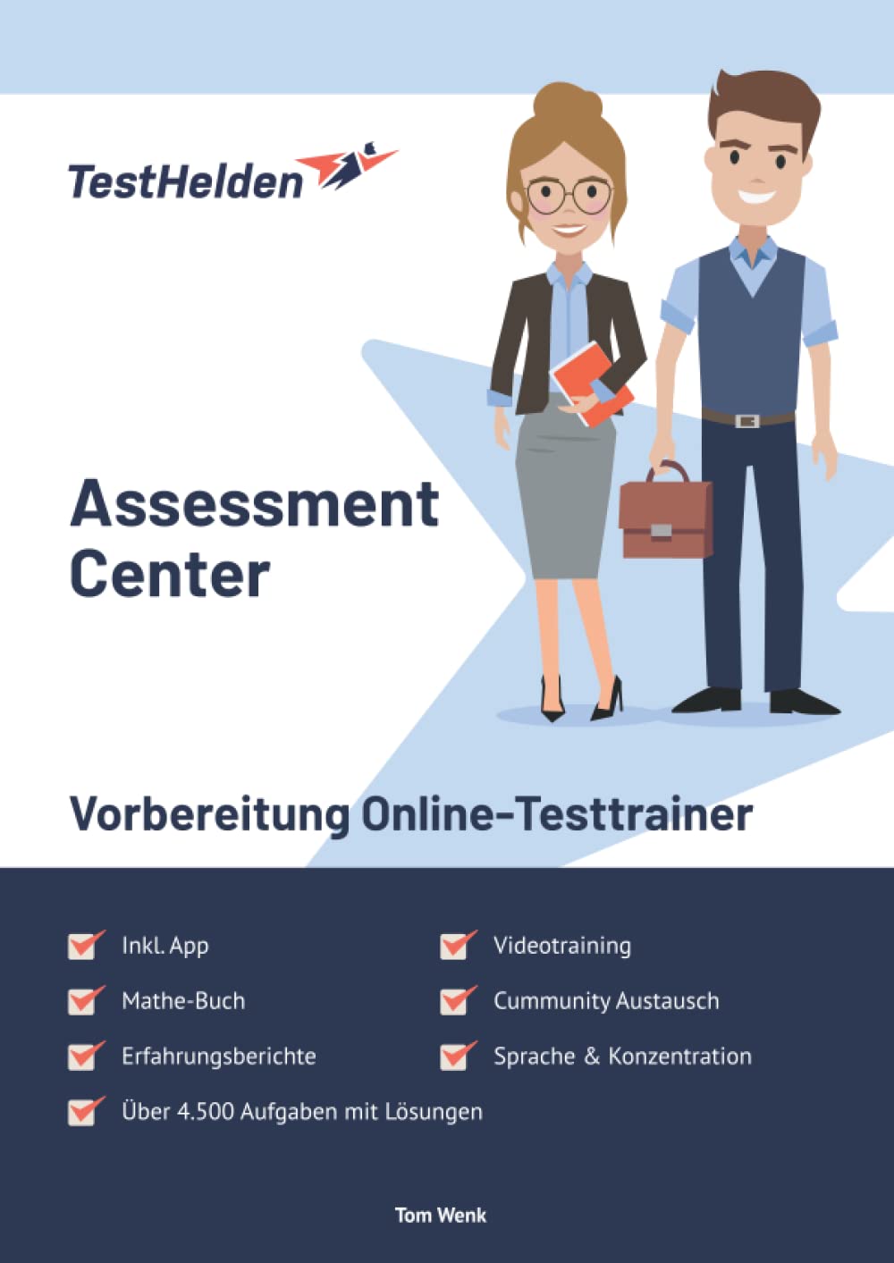 Assessment Center Vorbereitung Online-Testtrainer inkl. App, Videotraining & Mathe-Buch I + 4.500 Aufgaben mit Lösungen I Erfahrungsberichte & TestHelden Community Austausch Business, Finance & Career
