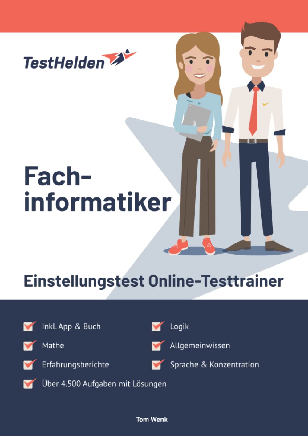 Fachinformatiker Einstellungstest Online-Testtrainer inkl. App & Buch I + 4.500 Aufgaben mit Lösungen I Erfahrungsberichte I Mathe, Logik, Allgemeinwissen, Sprache & Konzentration Training Business, Finance & Career