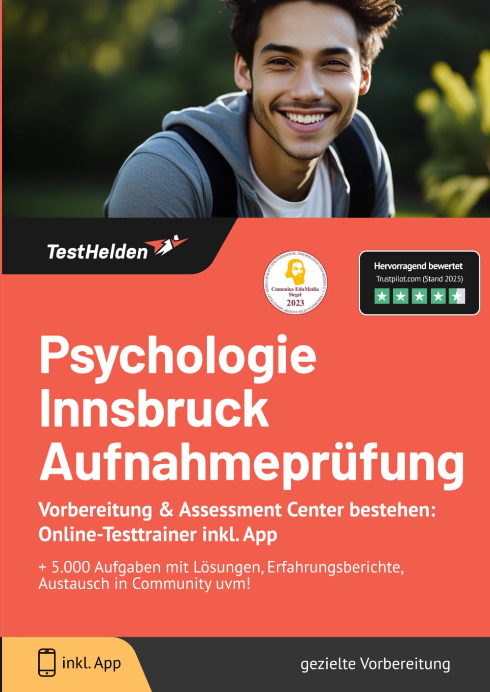 Psychologie Innsbruck Aufnahmeprüfung Vorbereitung & Assessment Center bestehen: Online-Testtrainer inkl. App I + 5.000 Aufgaben mit Lösungen, Erfahrungsberichte, Austausch in Community uvm! Learning & Reference