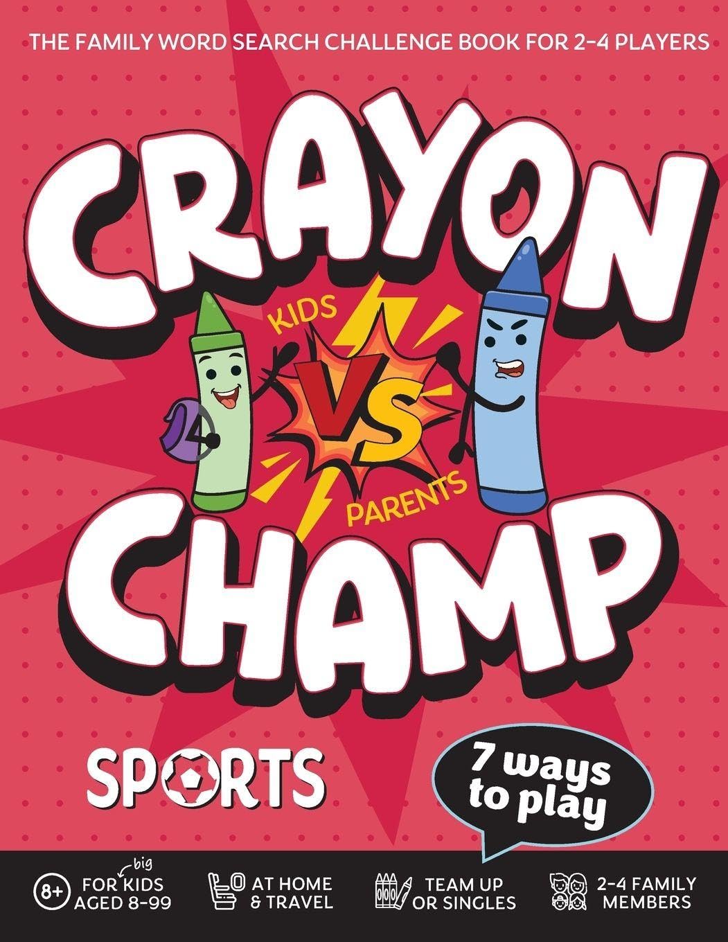 Crayon Champ Kids vs Parents Sports Leisure & Fun