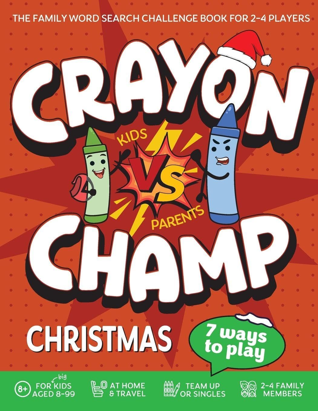 Crayon Champ Kids vs Parents Christmas Leisure & Fun