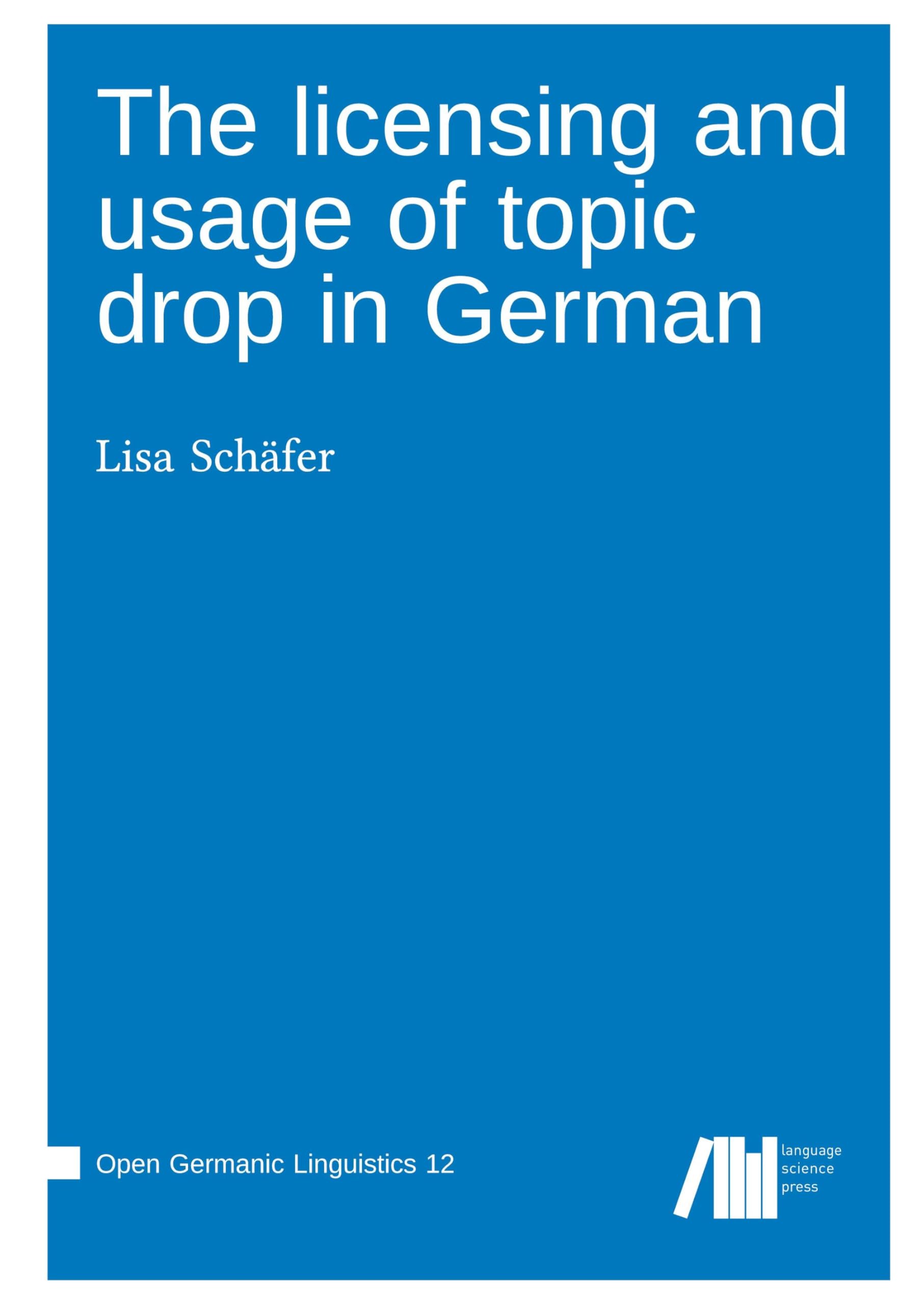 The licensing and usage of topic drop in German Social Sciences