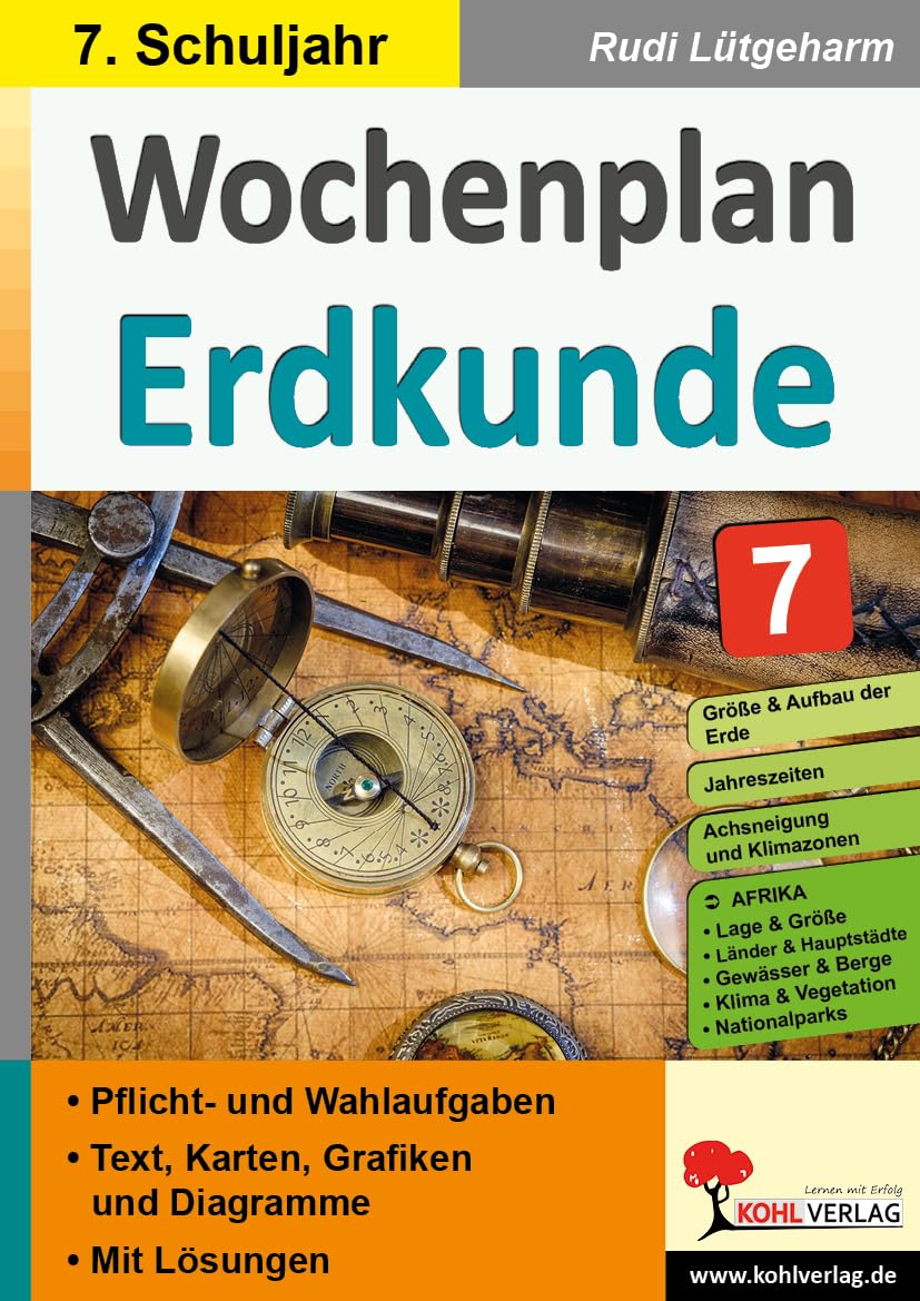 Wochenplan Erdkunde / Klasse 7 Learning & Reference Books