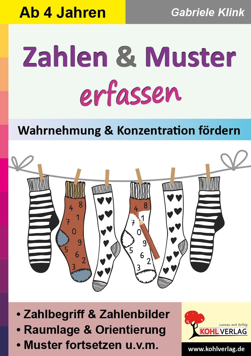 Zahlen & Muster erfassen: Wahrnehmung & Konzentration fördern Learning & Reference
