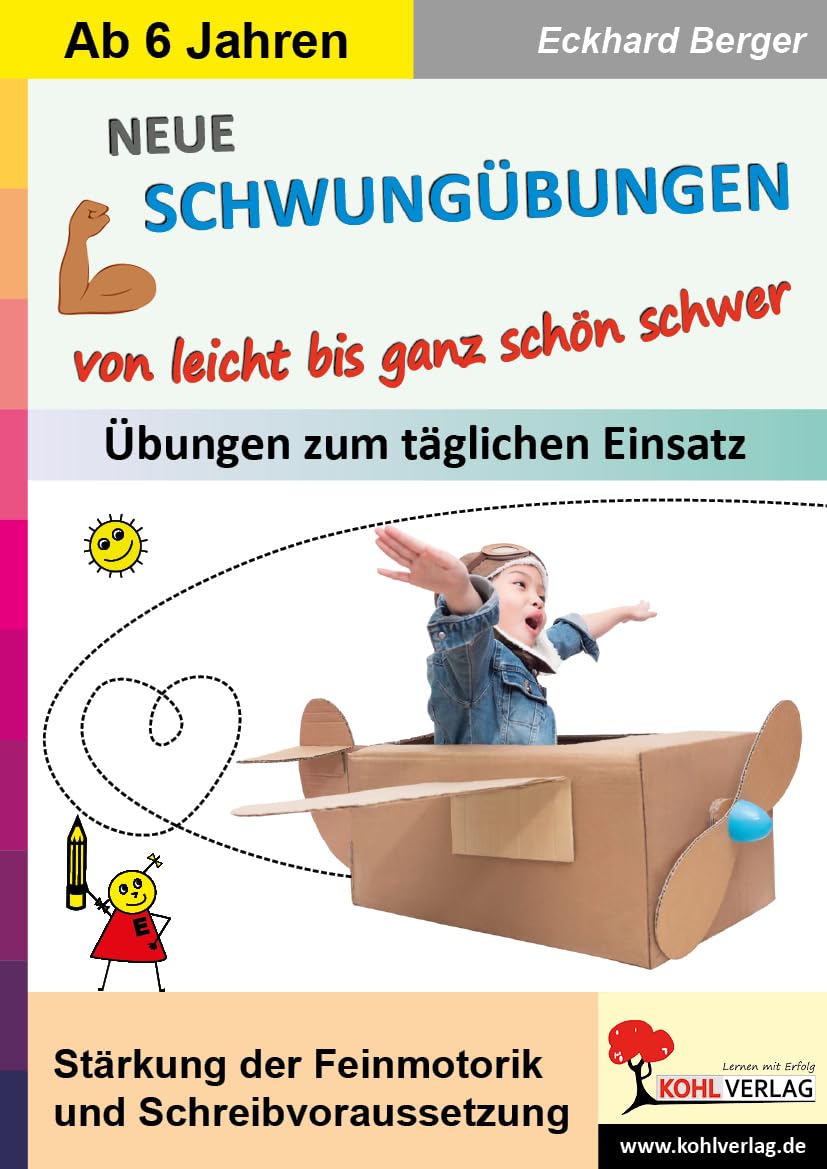 Neue Schwungübungen von leicht bis ganz schön schwer: Stärkung der Feinmotorik und Schreibvoraussetzung Learning & Reference