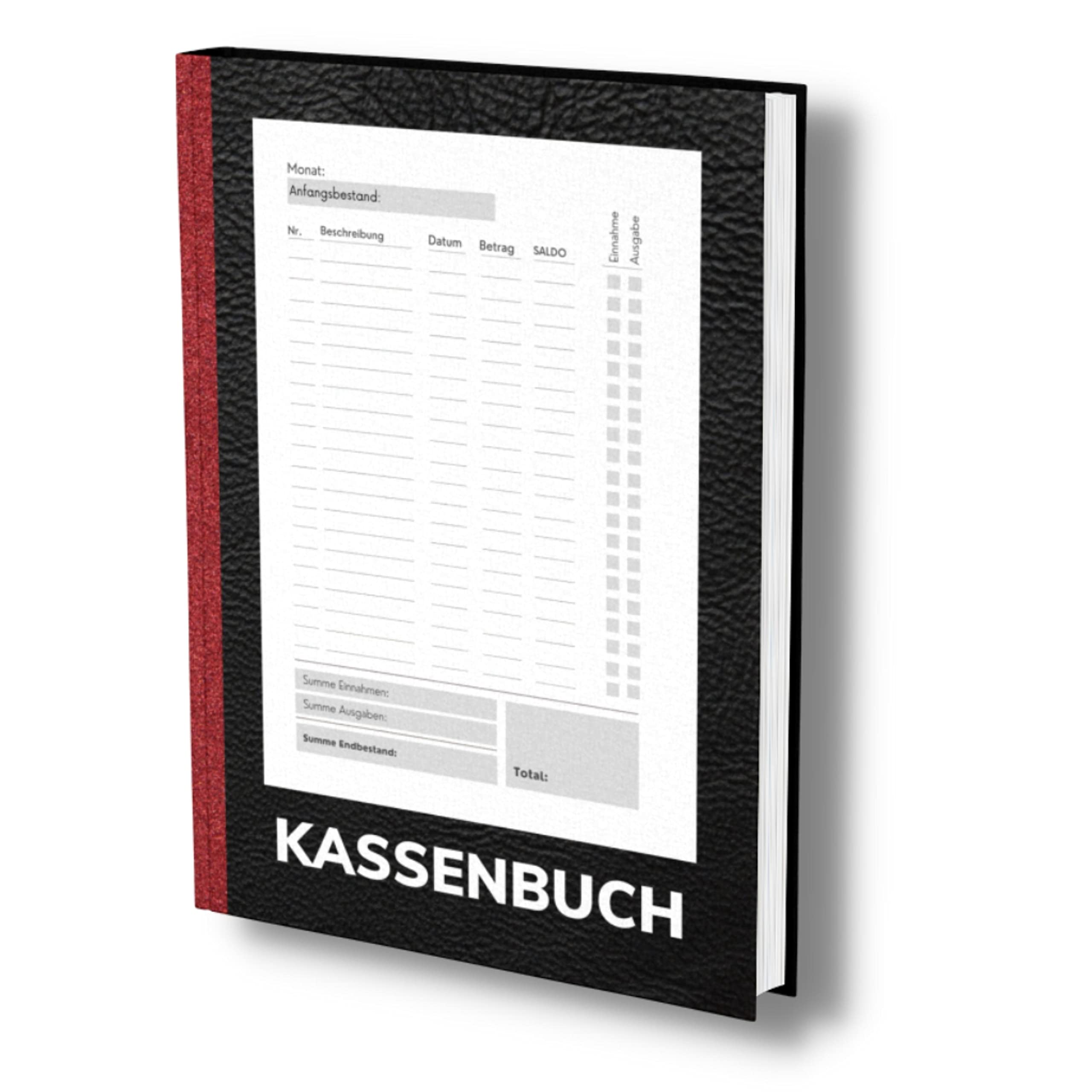 Kassenbuch: A5 Schwarz- Einfaches Einnahmen und Ausgaben Buch für Gastronomie, Privathaushalt und Kleingewerbe. Auch als Haushaltsbuch geeignet. Über ... Mwst. (Kassenbuch Kleinunternehmer, Band 5) Hobbies & Crafts