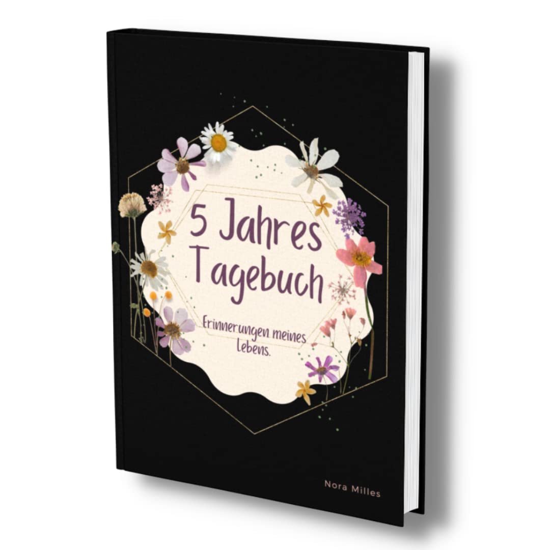 5 Jahres Tagebuch: 5 Jahre Erinnerungen. Einfaches Momente Buch zum Ausfüllen- Ohne Fragen. (One line a day- Fünfjahresbuch, Band 1) Memories