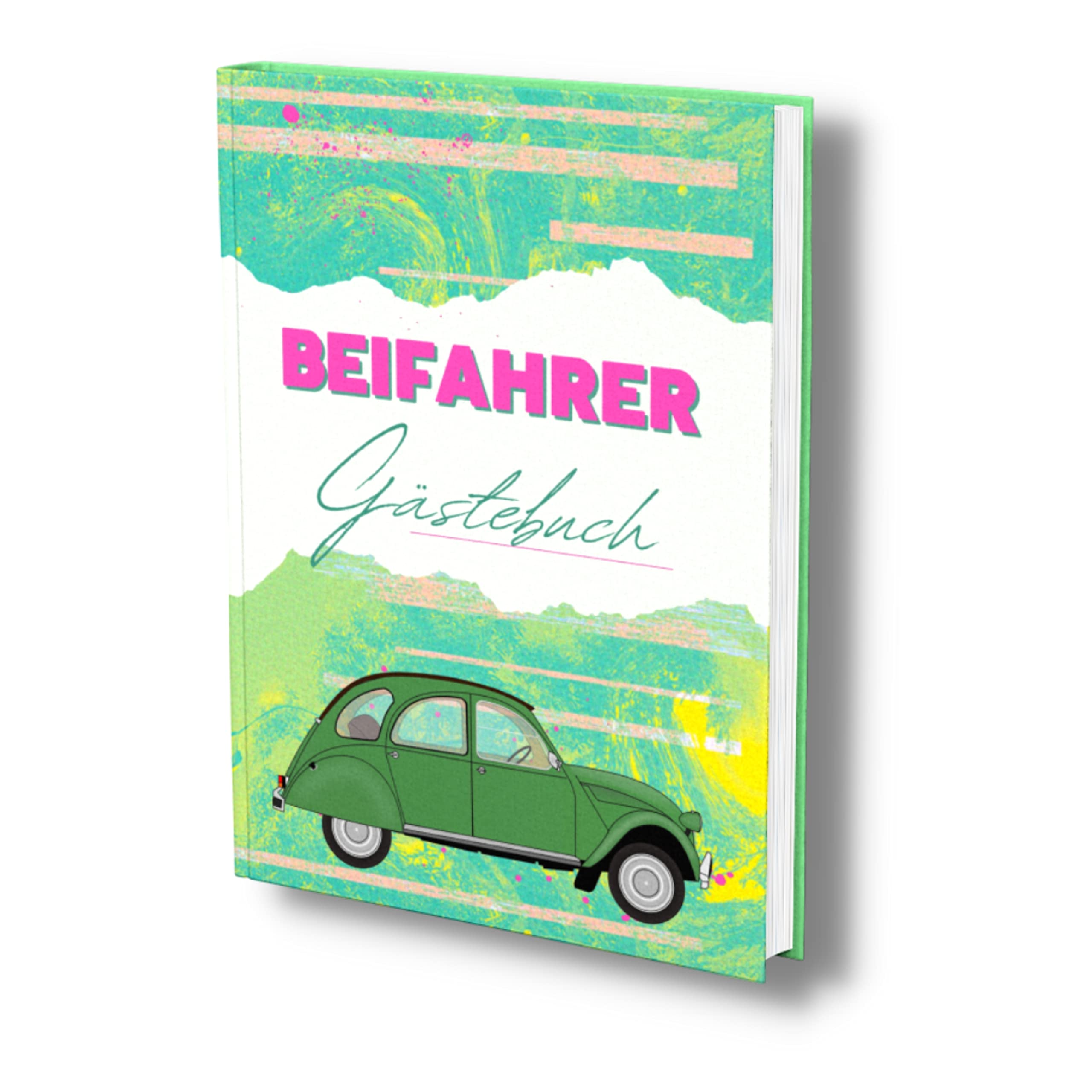 Beifahrer Gästebuch: Zum Ausfüllen & Bewerten der Autofahrt. Eine Geschenkidee zur bestandenen Führerscheinprüfung. Für Fahranfänger als Führerschein Geschenk. Partnership & Love