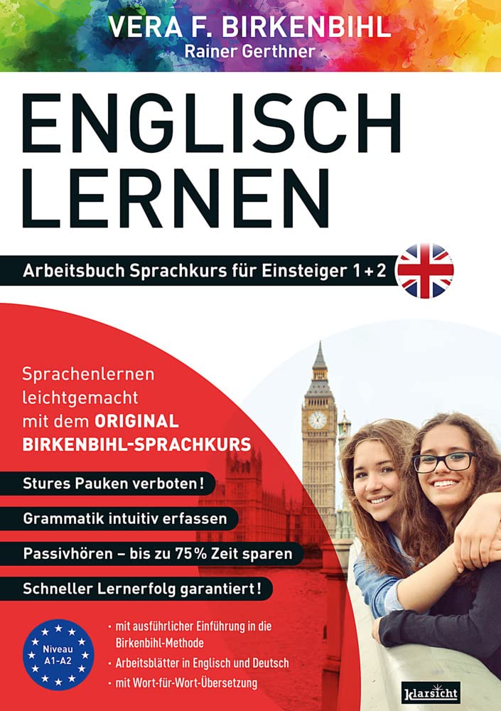 Arbeitsbuch zu Englisch lernen Einsteiger 1+2: Original Birkenbihl Foreign Languages ​​& Dictionaries