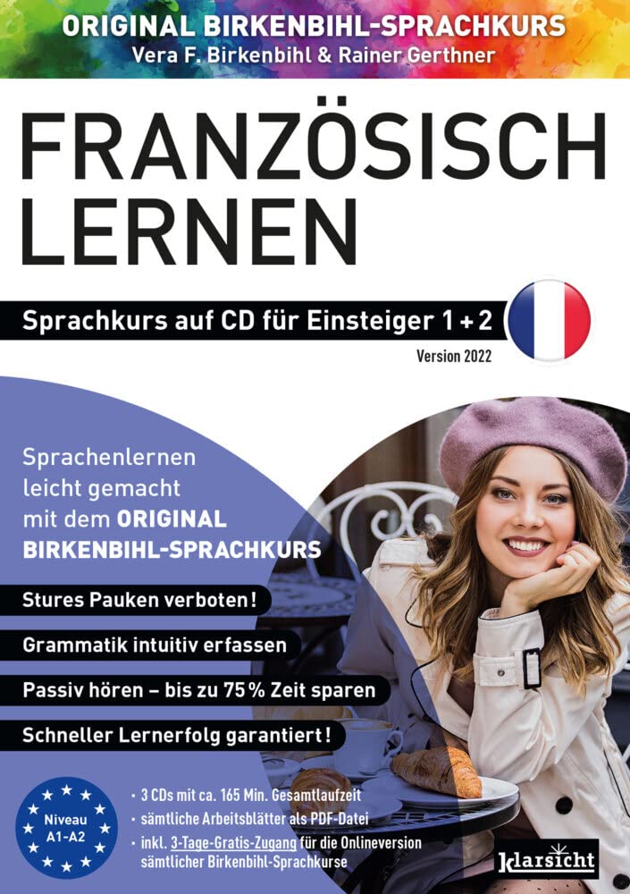 Französisch lernen für Einsteiger 1+2 (ORIGINAL BIRKENBIHL) Foreign Languages ​​& Dictionaries