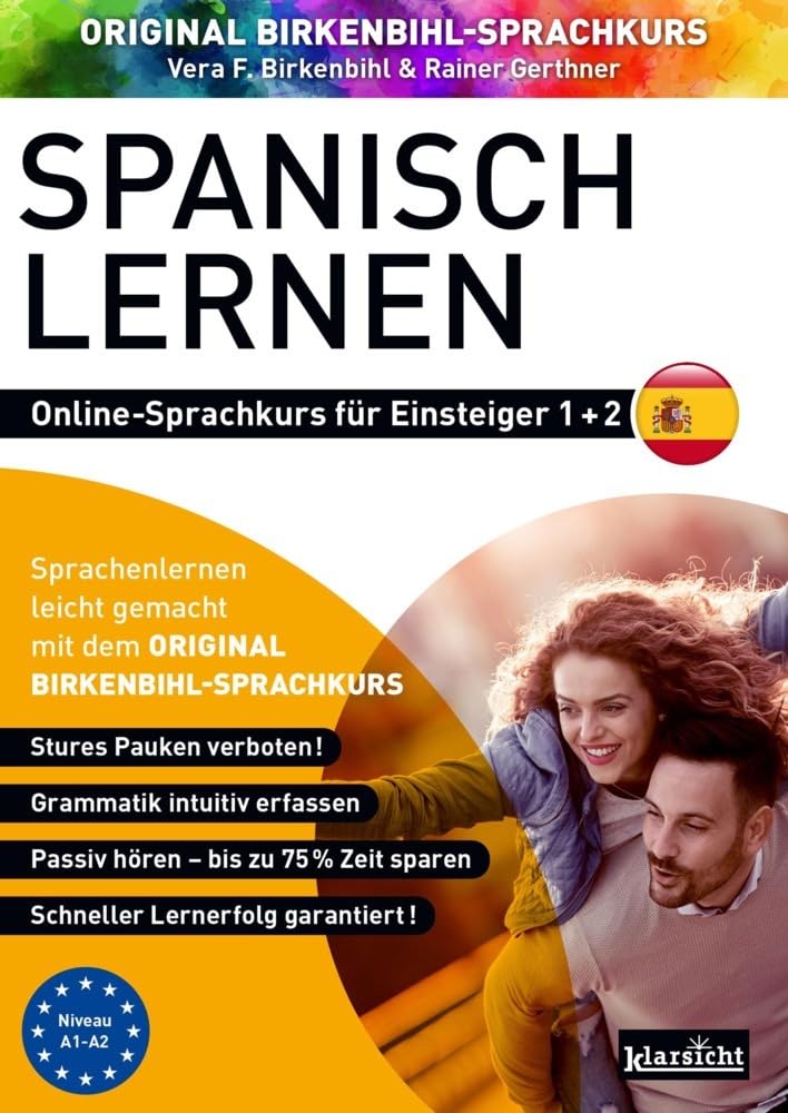 Spanisch lernen für Einsteiger 1+2 (ORIGINAL BIRKENBIHL): Sprachkurs auf 2 CDs inkl. Gratis-Schnupper-Abo für den Onlinekurs: Sprachkurs auf 2 CDs ... 30% Rabatt-Gutschein für die Onlineversion Leisure, Home & Garden Books