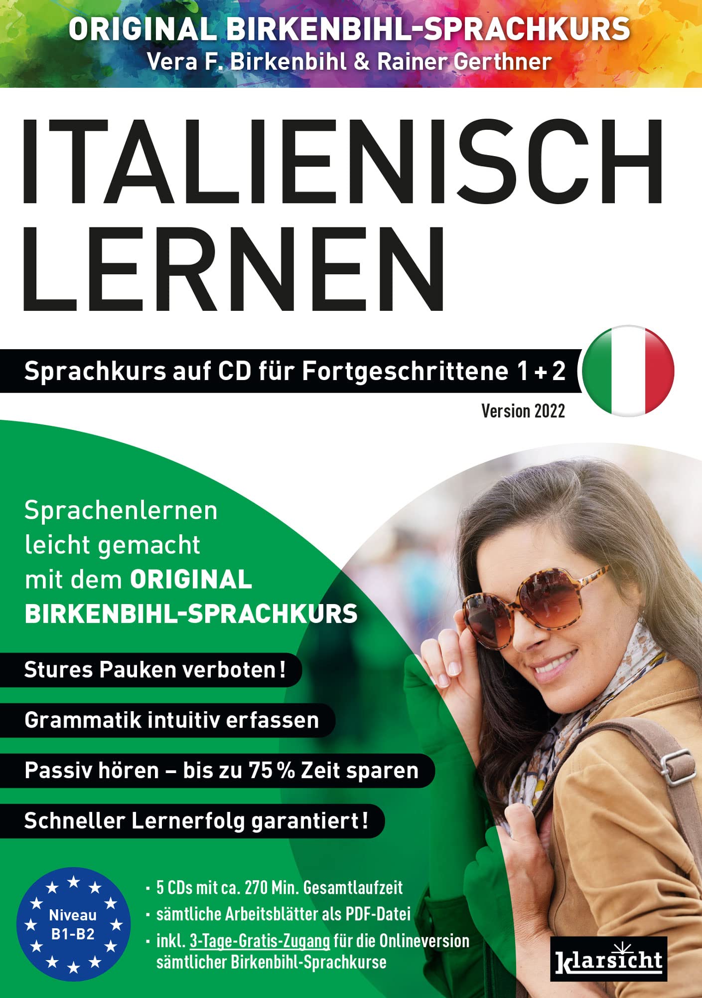 Italienisch lernen für Fortgeschrittene 1+2 (ORIGINAL BIRKENBIHL) Foreign Languages ​​& Dictionaries
