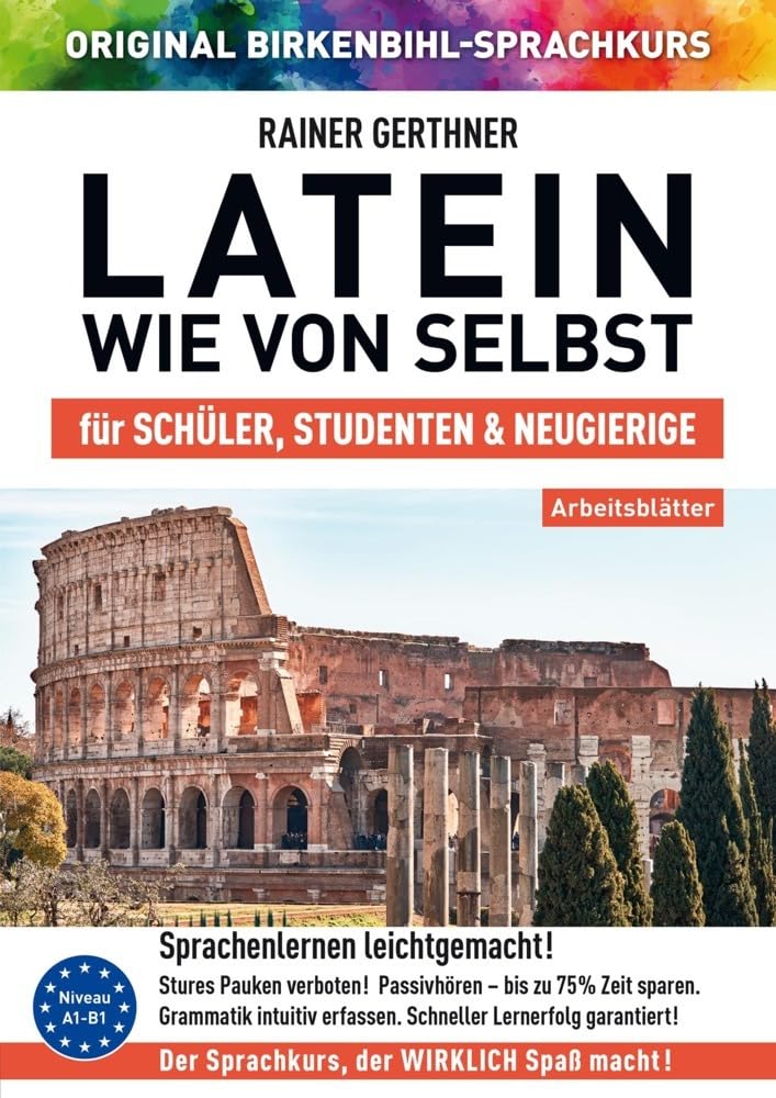 Arbeitsbuch zu Latein wie von selbst: Original Birkenbihl-Sprachkurs Social Sciences