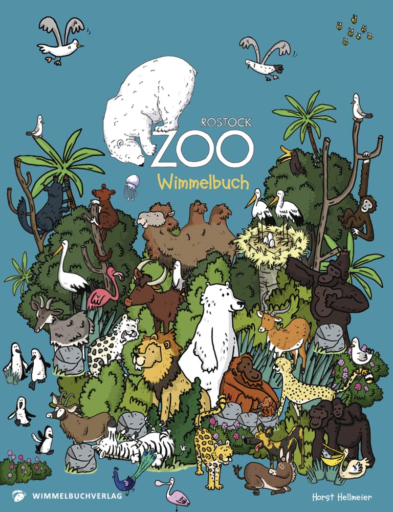 Zoo Rostock Wimmelbuch: Midi Version - Kinderbücher ab 2 Jahre - Bilderbuch Non-fiction