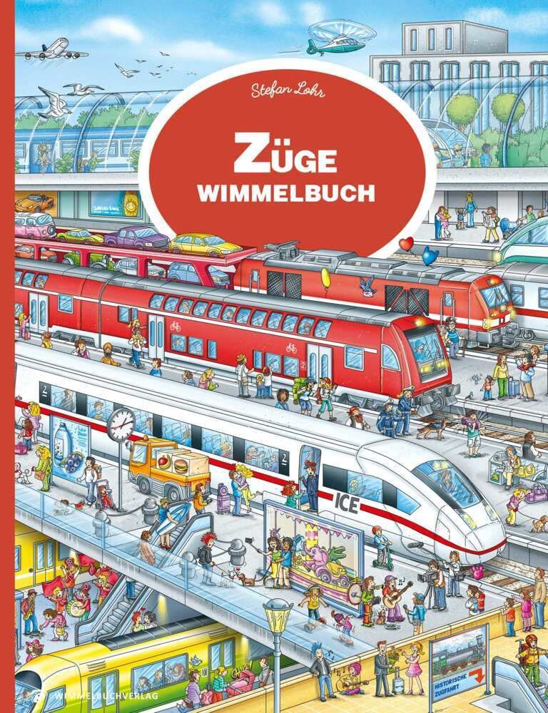 Züge Wimmelbuch Pocket: Die praktische Pocket Ausgabe für unterwegs General education