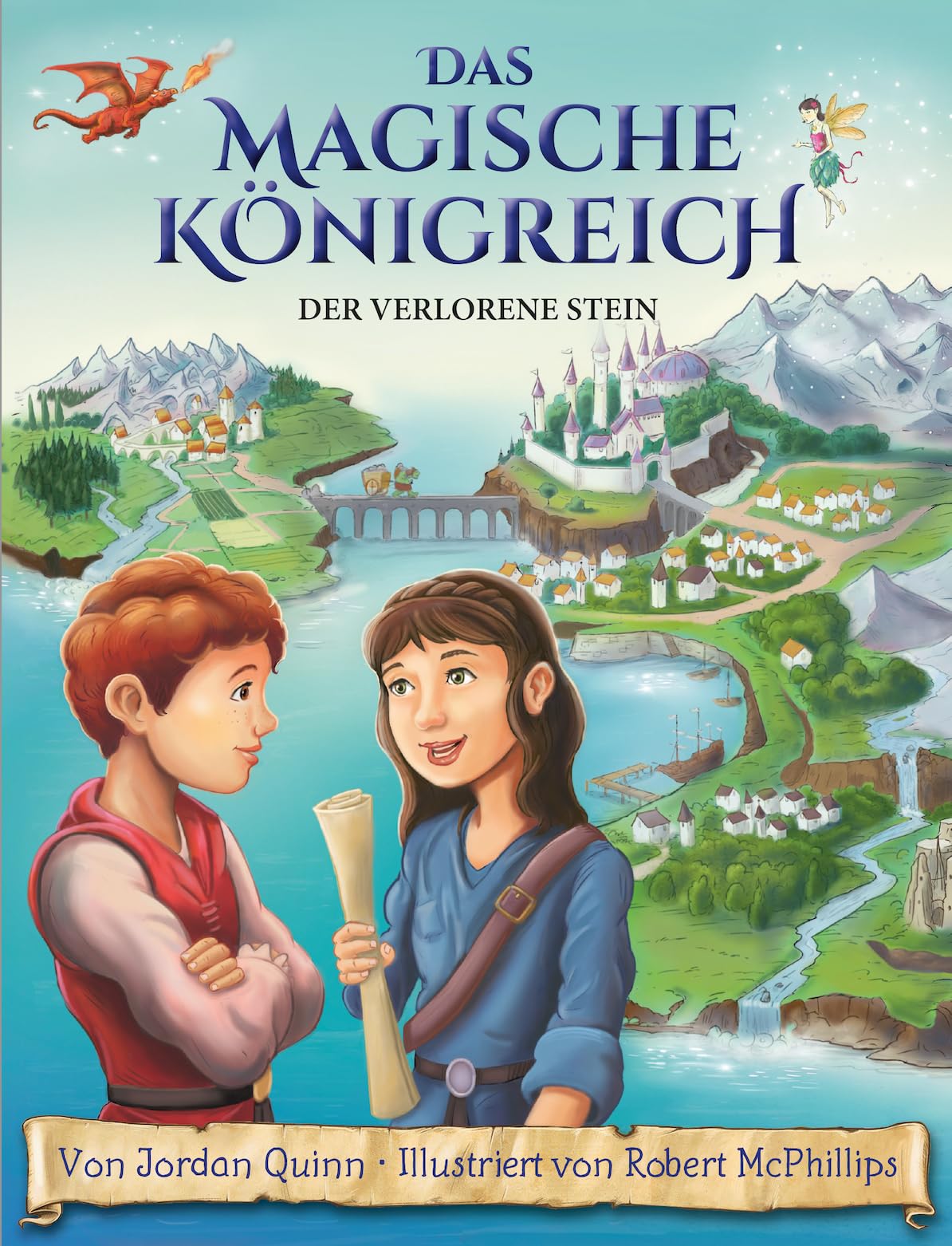 Das magische Königreich, Bd. 1: Der verlorene Stein - Erstlesebuch mit Illustrationen ab 7 Jahren: Für Fans der Drachenmeister Reihe und alle Erstleser ab 2. Klasse Non-fiction