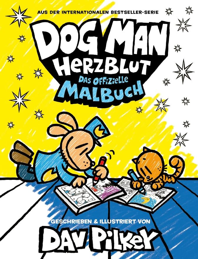 Dog Man Herzblut : Das offizielle Malbuch Memories