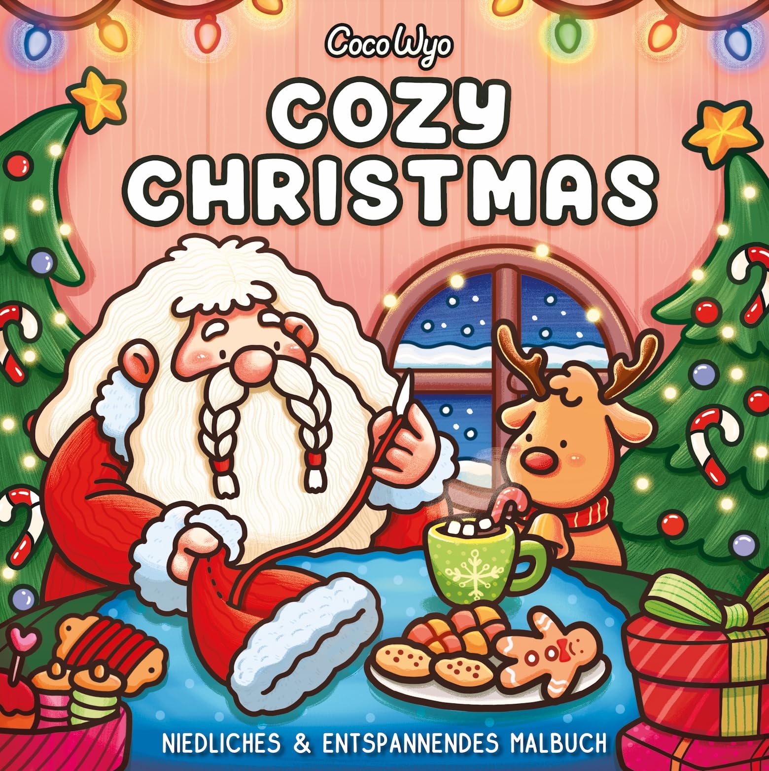 Cozy Christmas: Malbuch für Erwachsene, Teenager und Kinder (Cozy Spaces Coloring) (Cozy Malbücher, Band 1) Hobbies & Crafts