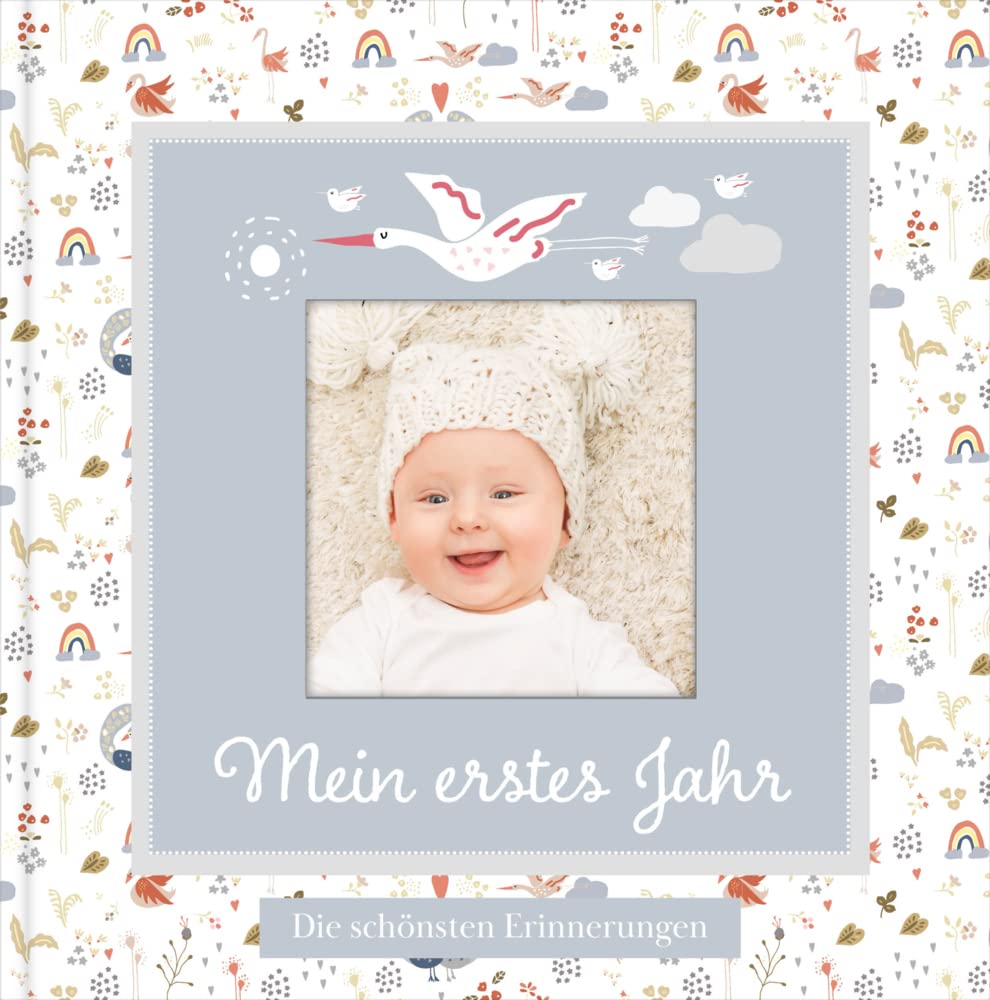 Babyalbum mit Fensterausschnitt für das 1. Lebensjahr zum Eintragen der schönsten Momente und Erinnerungen mit Platz für Fotos | genderneutral für Jungen und Mädchen Essays & Short Stories