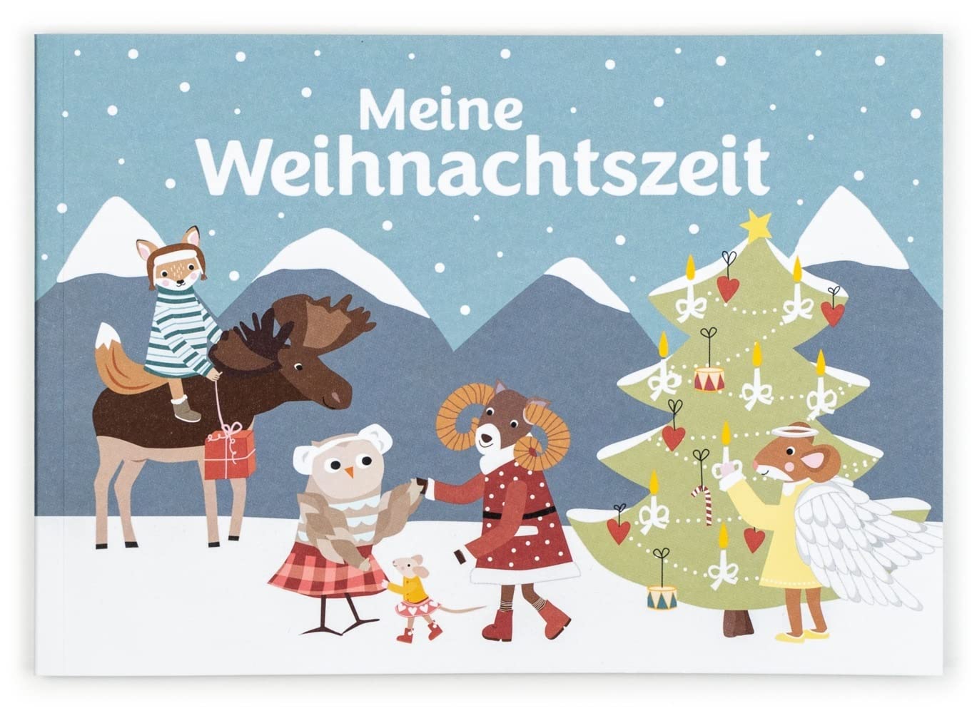 Meine Weihnachtszeit: Meine Weihnachtszeit: Ein Weihnachtsbuch - für Kinder zum Malen, Basteln, Backen, Rätseln und Entdecken in der Weihnachtszeit. Bastelbuch für Mädchen und Jungen im Advent. Lifestyle