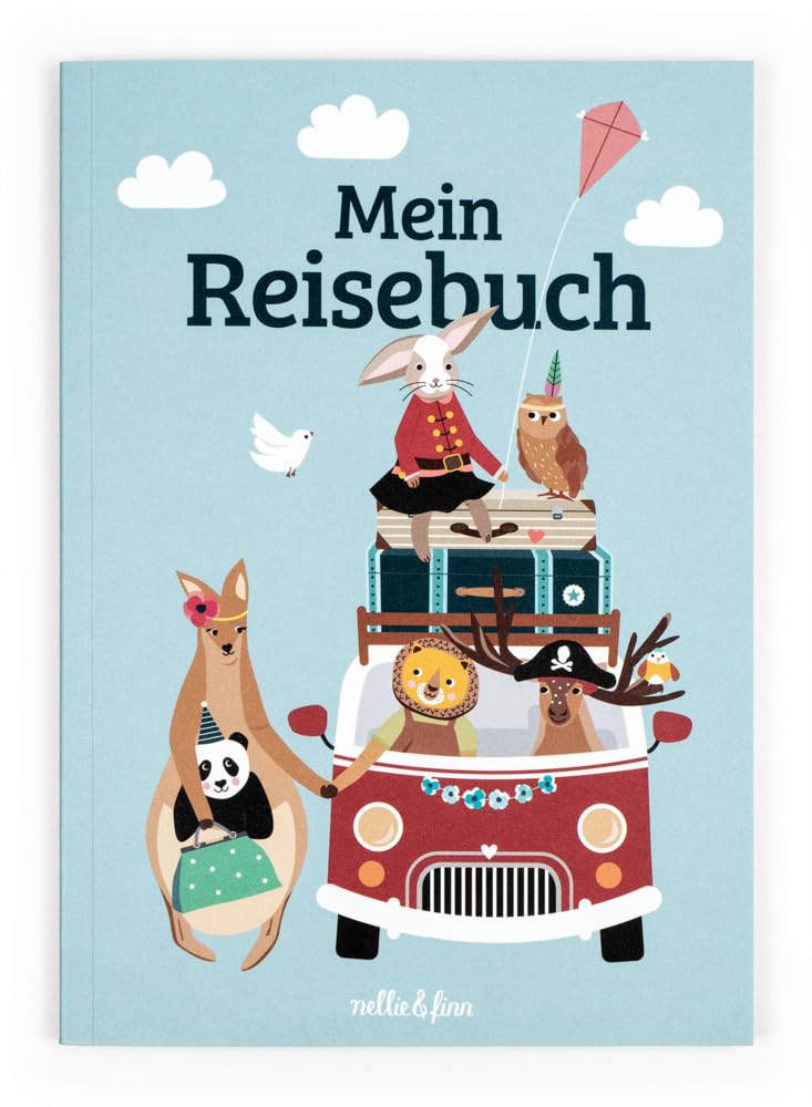 Mein Reisebuch: Ein Ferienbuch für Kinder zum Malen, Schreiben, Basteln und Rätseln. Ein Buch für unterwegs. Hobbies & Crafts
