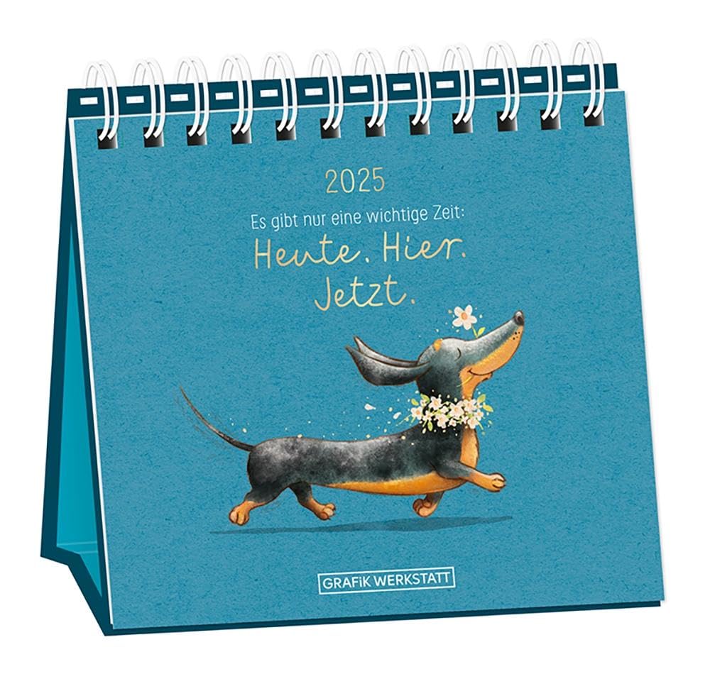 Tischkalender 2025 Heute. Hier. Jetzt.: Tischkalender book
