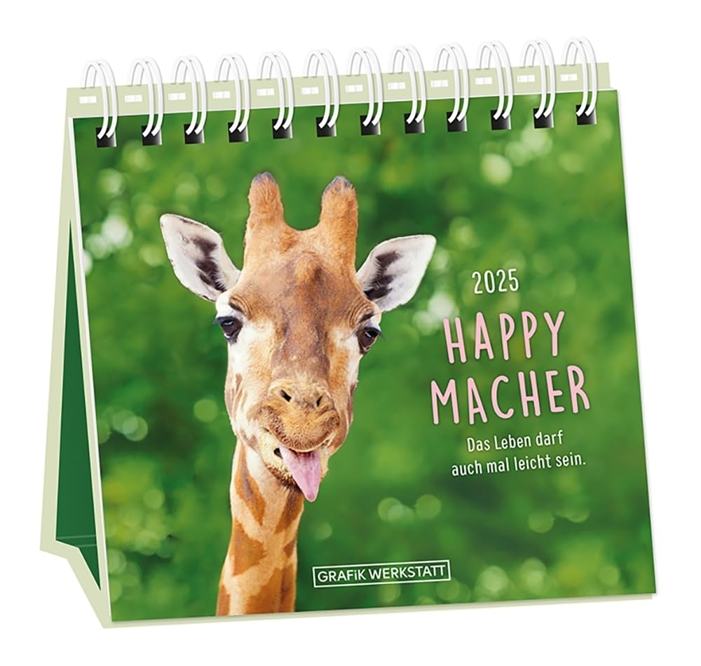 Tischkalender 2025 Happymacher: Tischkalender book