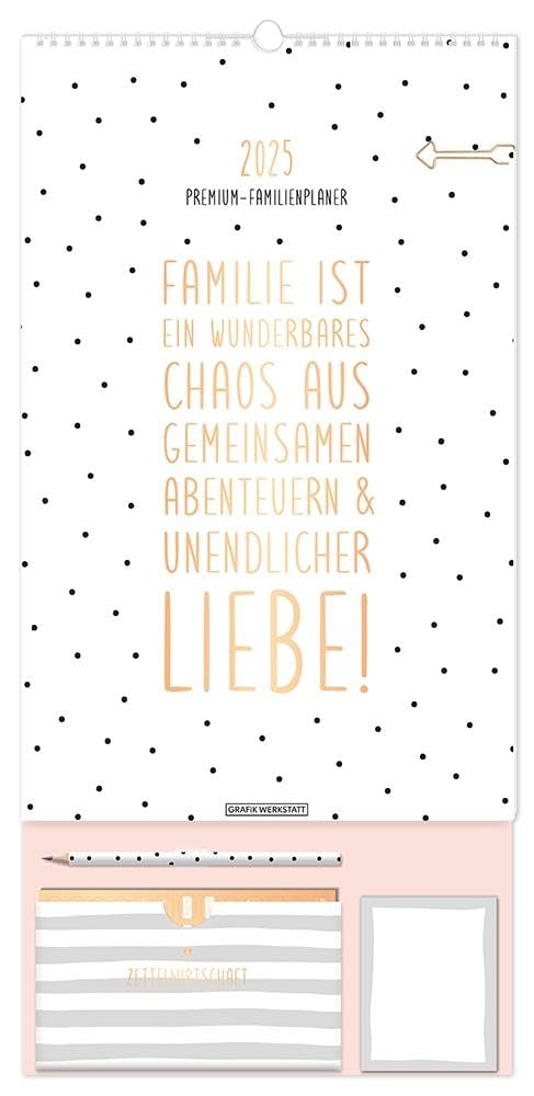 Premium-Familienplaner 2025: Familienplaner Contemporary literature