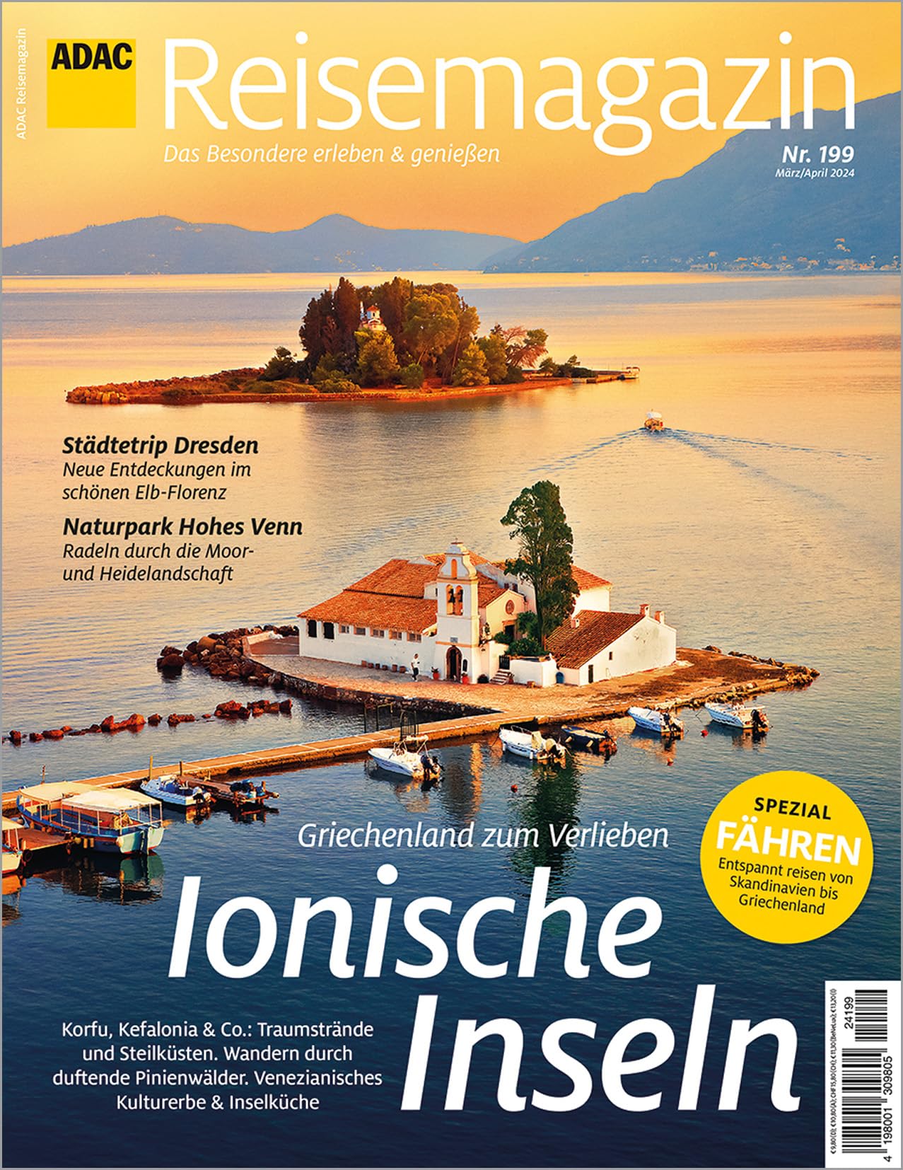 ADAC Reisemagazin mit Titelthema Ionische Inseln Leisure, Home & Garden