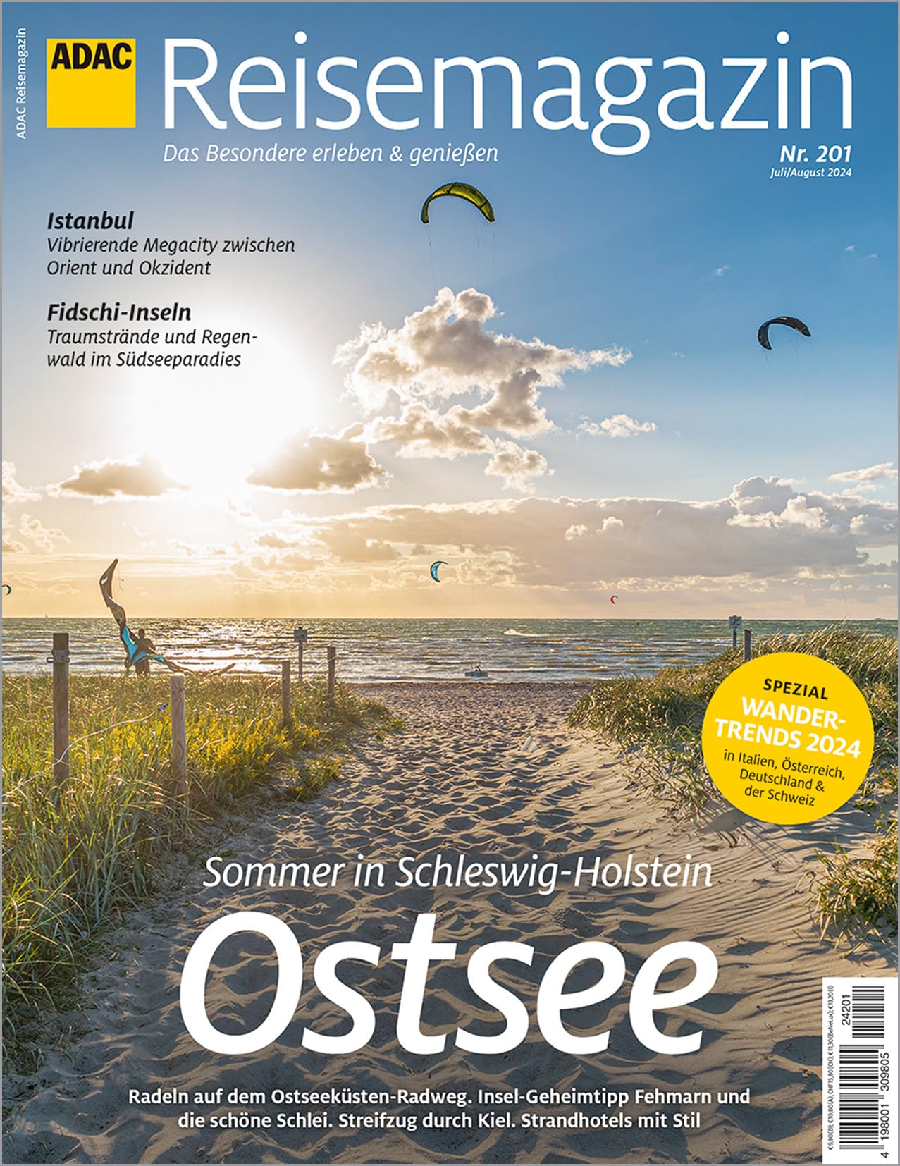 ADAC Reisemagazin mit Titelthema Schleswig-Holstein: Ostseeküste (ADAC Motorpresse) Leisure, Home & Garden