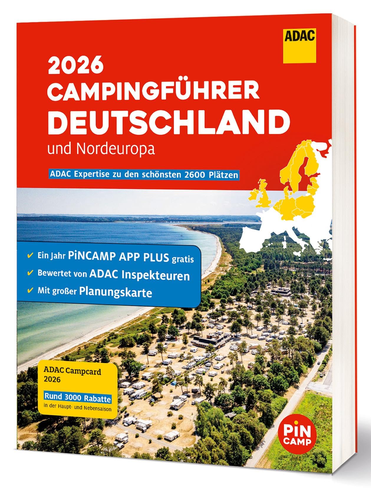 ADAC Campingführer Deutschland/Nordeuropa 2026 Leisure, Home & Garden