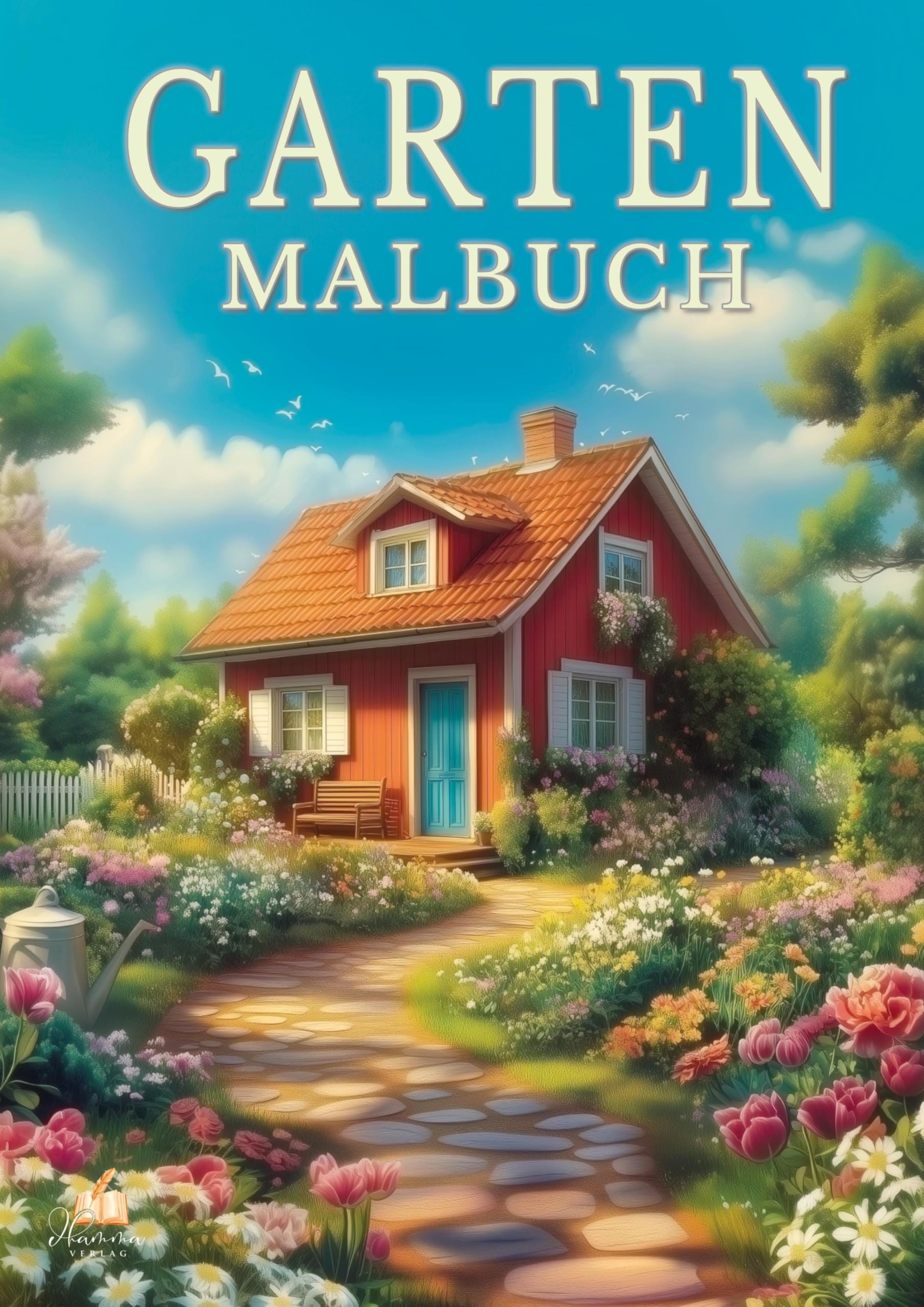 Garten Malbuch für Erwachsene - 50 Ausmalbilder zur Entspannung Social Sciences