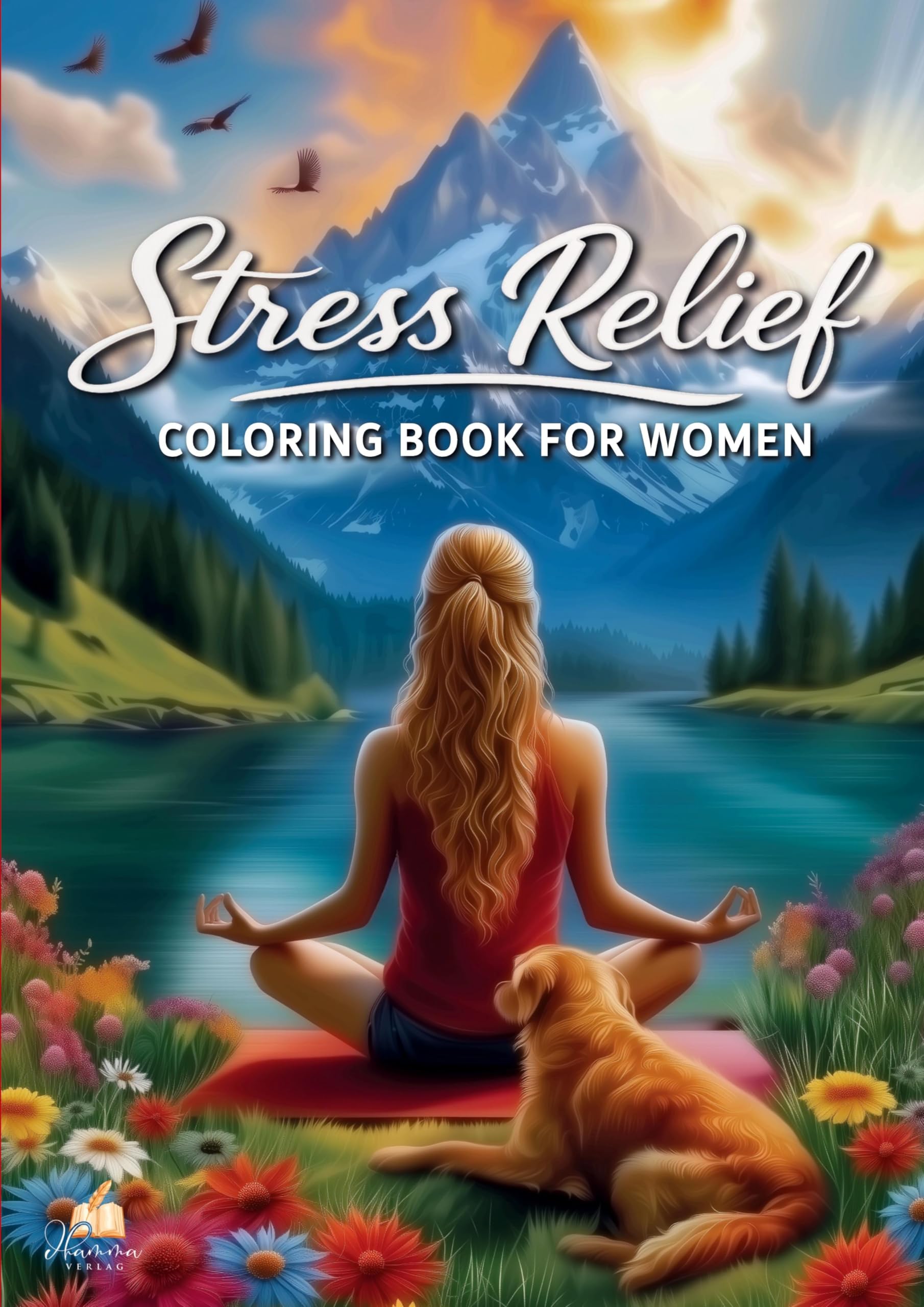 Stress Relief Adult Coloring Book - 80 Gentle Scenes to Soothe Your Soul Social Sciences