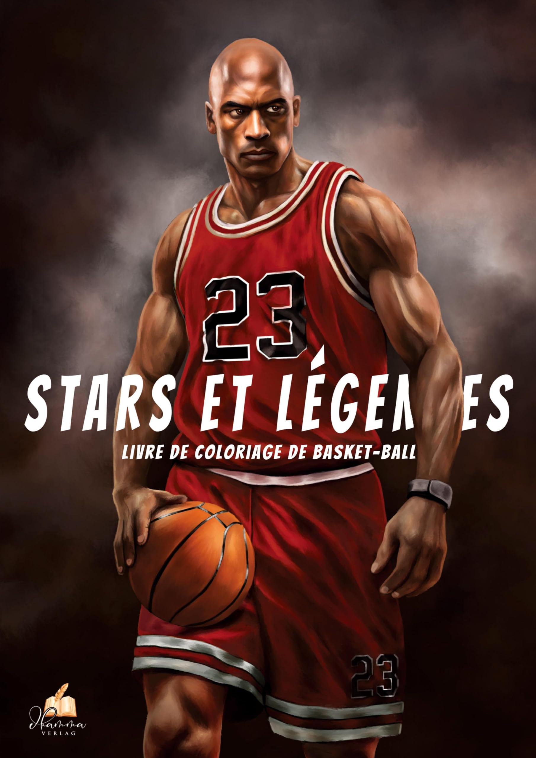 Livre de coloriage de basket-ball - STARS et LÉGENDES Arts & Music