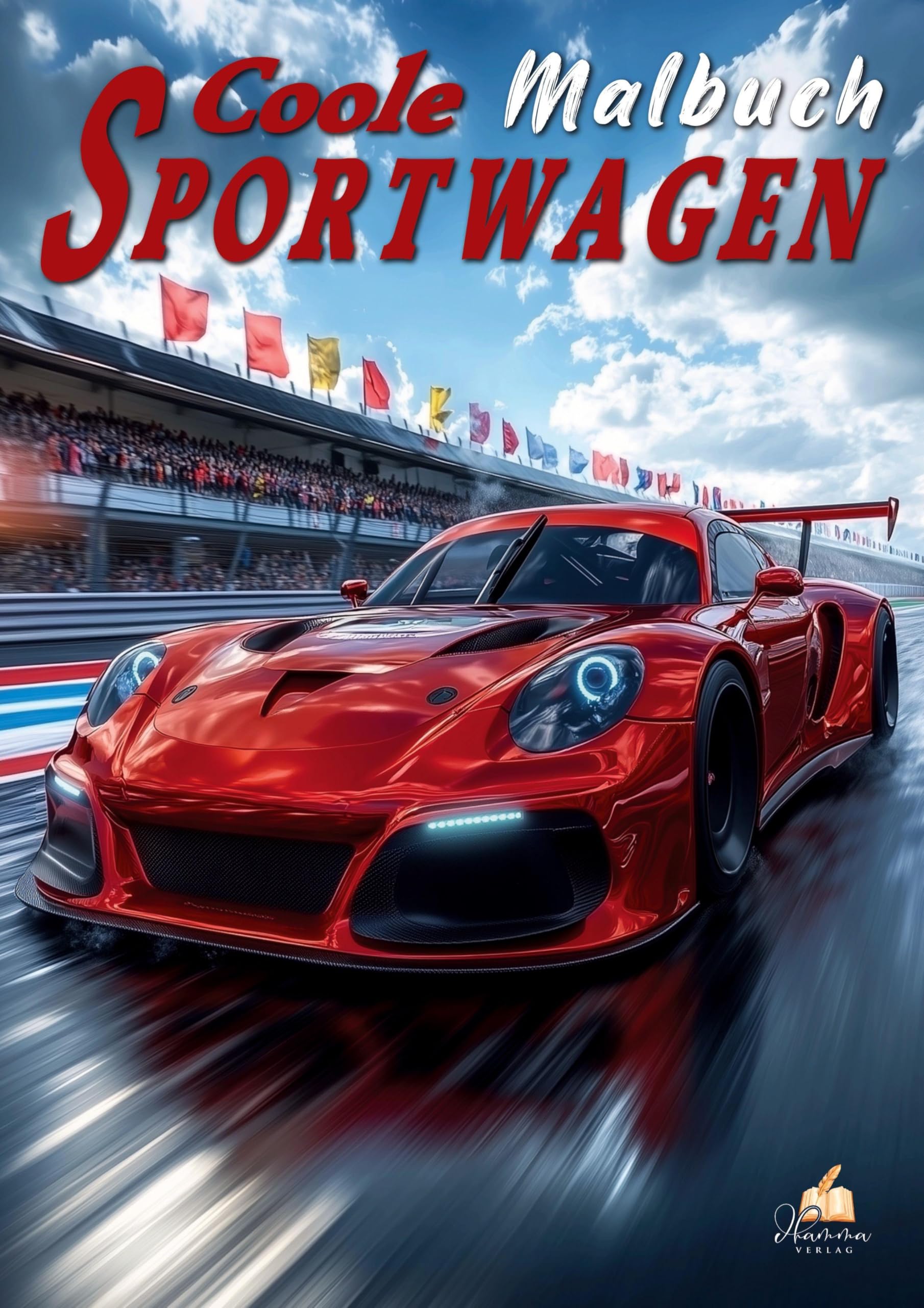 Auto Malbuch für Kinder ab 6 Jahren - Coole Sportwagen Social Sciences
