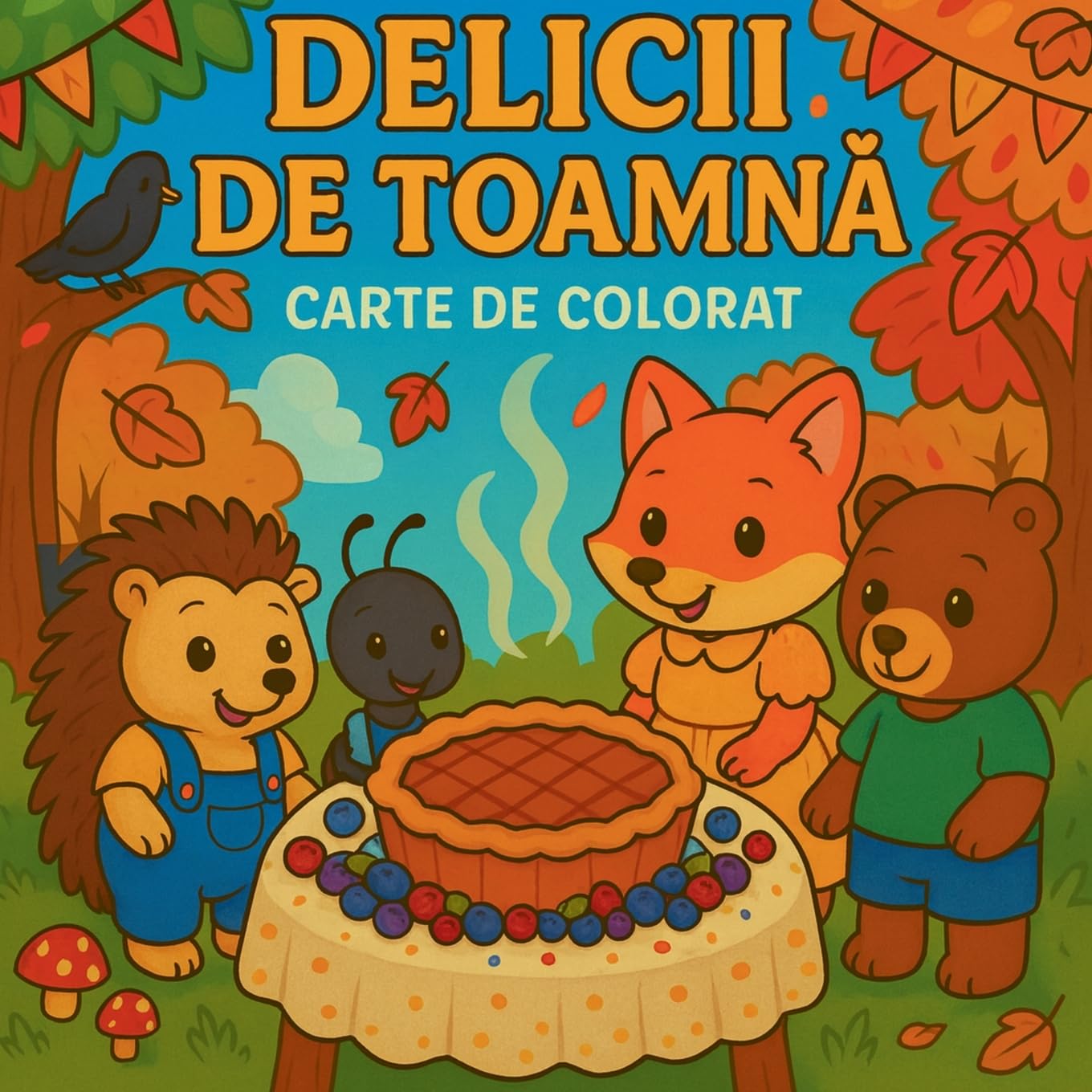 Delicii de toamn¿ - Carte de colorat Lifestyle