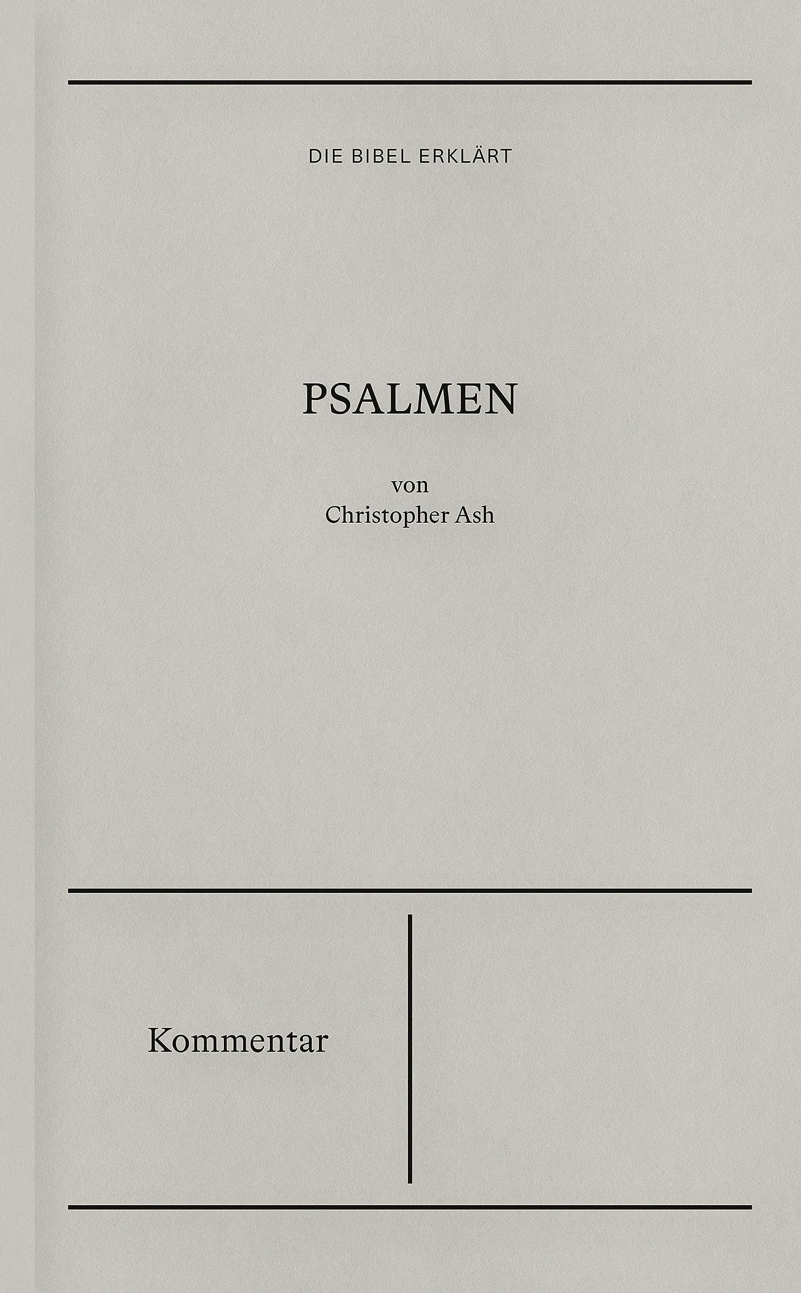 Product Image: Psalmen | Kommentar (Die Bibel erklärt)