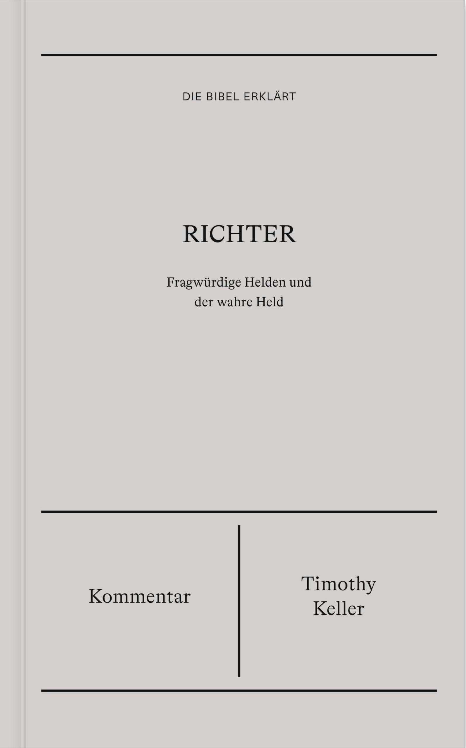 Richter | Kommentar (Die Bibel erklärt) book