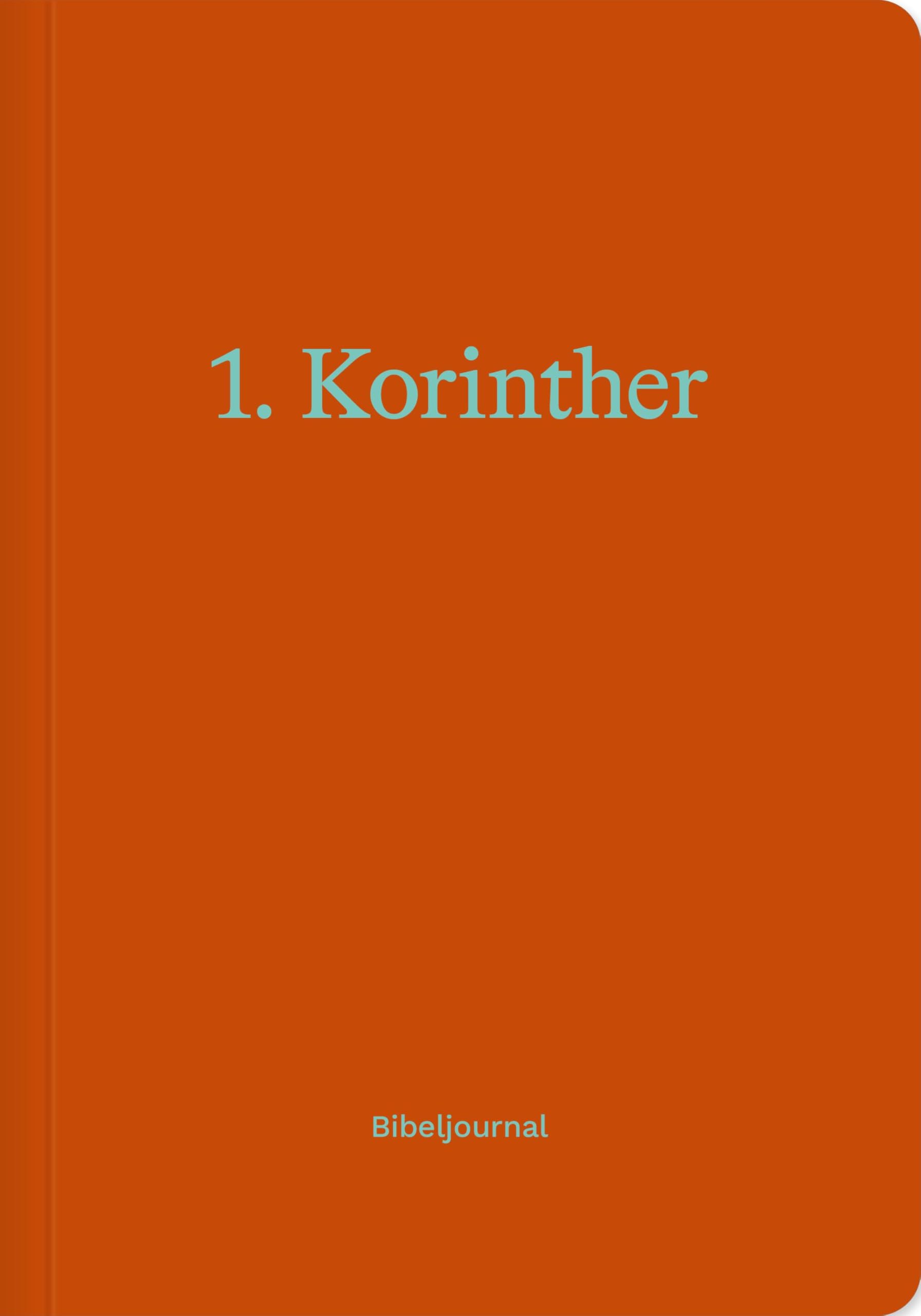 1. Korinther (Bibeljournal) book