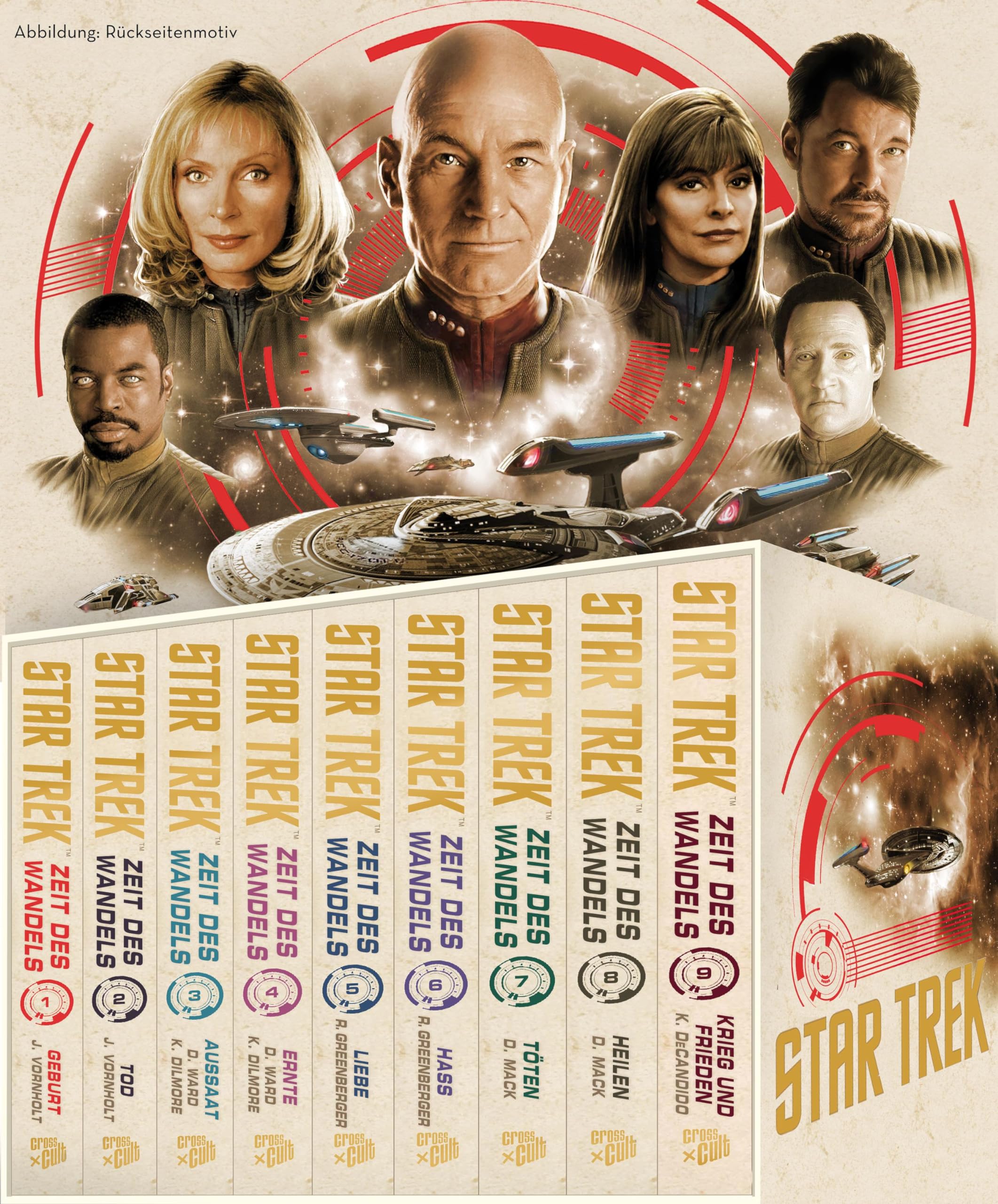 Star Trek – Zeit des Wandels | Band 1 bis 9 im Boxset – inklusive 9 Miniprints Contemporary literature