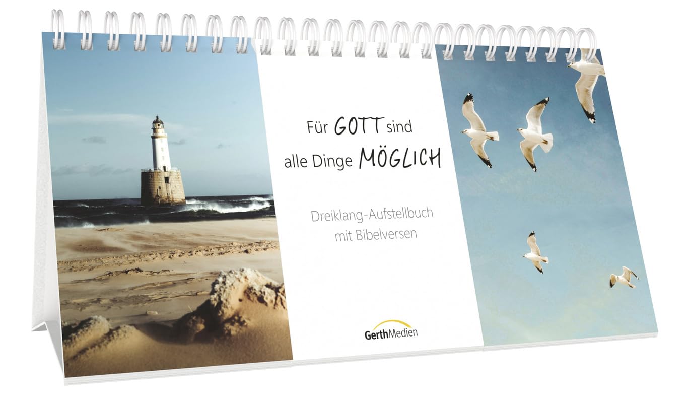 Für Gott sind alle Dinge möglich - Dreiklang-Aufstellbuch Lifestyle