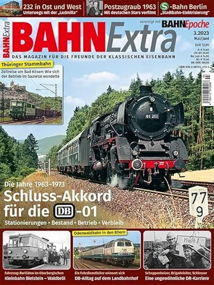 Schluss-Akkord für die DB-01 (Ausgabe 3/2023): Bahn Extra (Ausgabe 3/2023) Leisure, Home & Garden