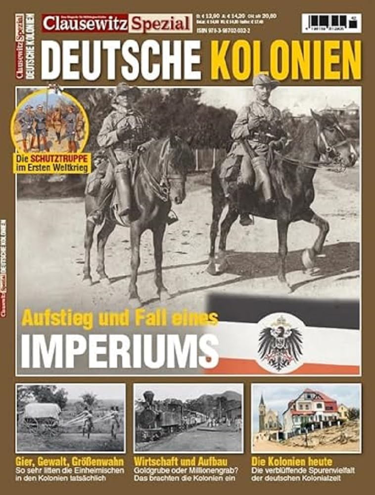 Clausewitz Spezial 42. Deutsche Kolonien Leisure, Home & Garden