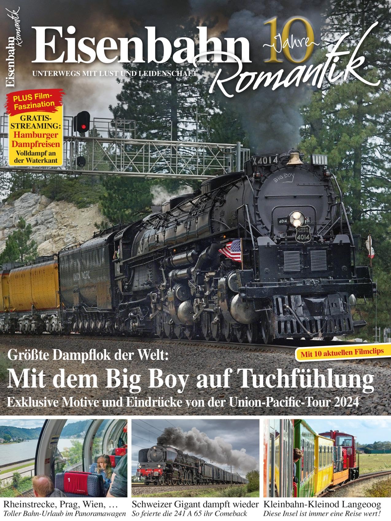 Mit dem Big Boy auf Tuchfühlung: Eisenbahn Romantik 4/2024 Leisure, Home & Garden