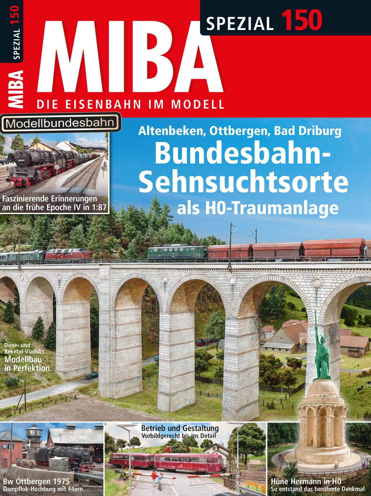 Modellbundesbahn: Sehnsuchtsorte der Bahn in H0: Miba Spezial 150 Leisure, Home & Garden
