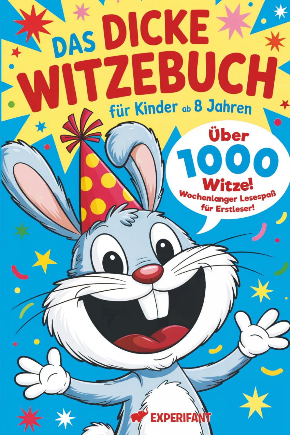Das dicke Witzebuch für Kinder ab 8 Jahren: Über 1000 Witze - Wochenlanger Lesespaß für Erstleser (Beschäftigungsbücher für die Grundschule, Band 5) Non-fiction