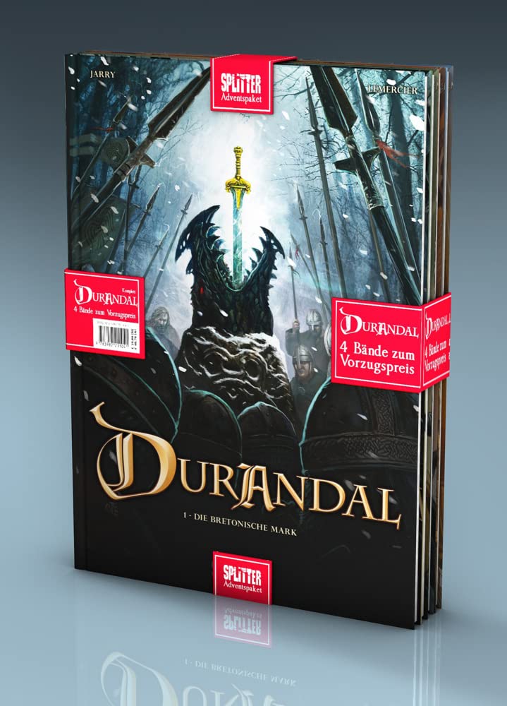 Durandal Adventspaket: Band 1 - 4 zum Sonderpreis: Die komplette Dark-Fantasy-Serie um das legendäre Schwert Manga
